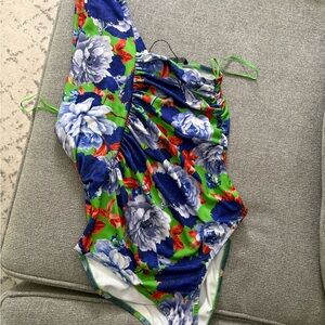 Zara Multicolor Floral Bodysuit